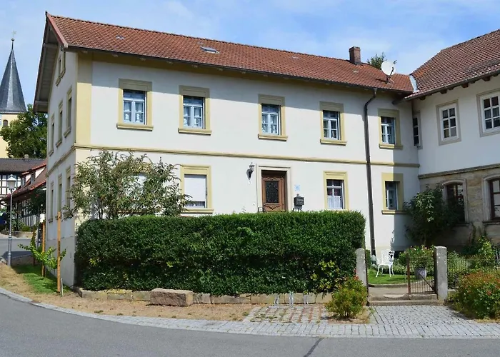 Апартаменты Merzbach - Wohnen Im Museum Mit Komfort Untermerzbach